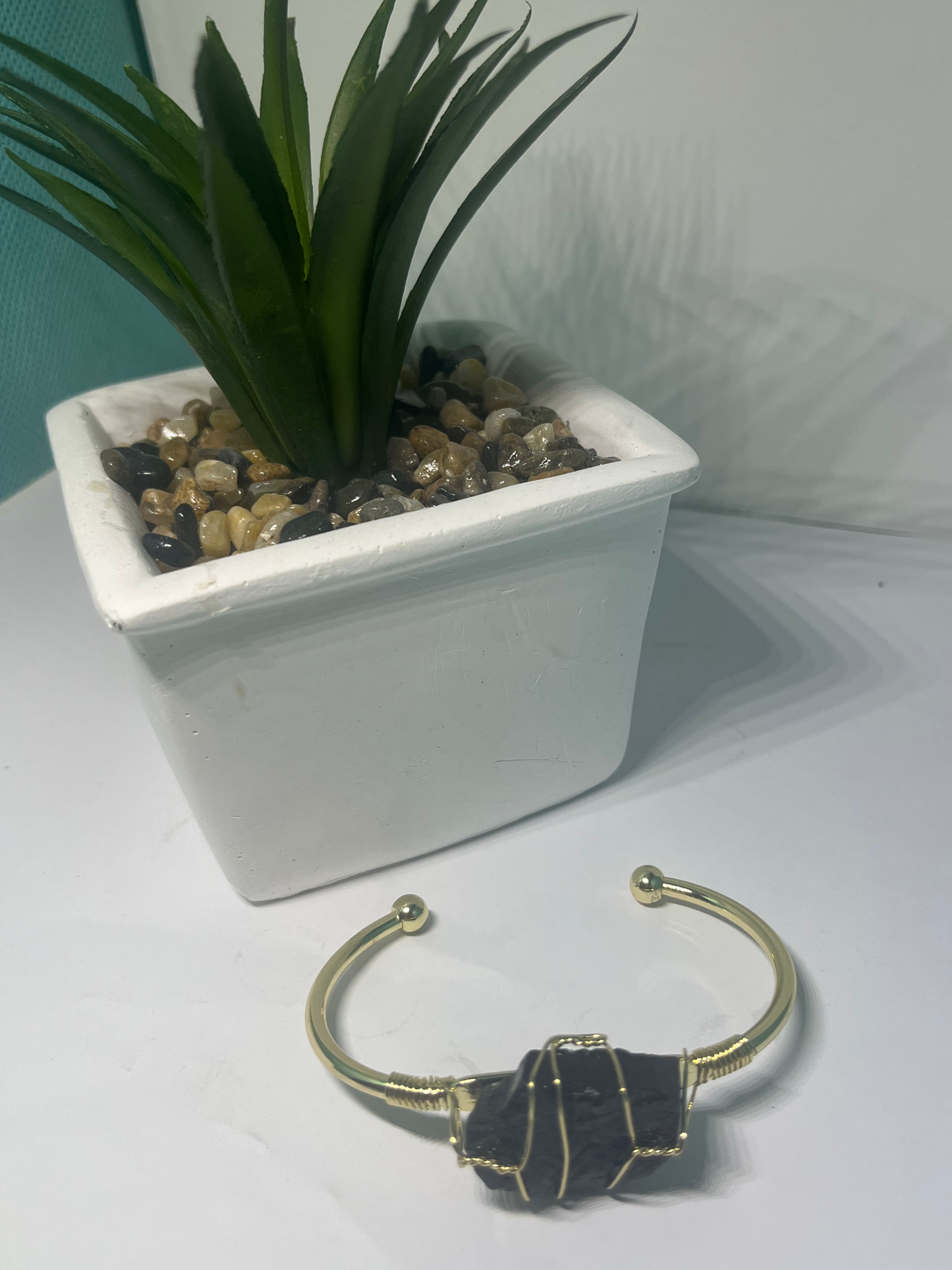 Golden Essence Bangles (Handcrafted Raw Elegance) image 3