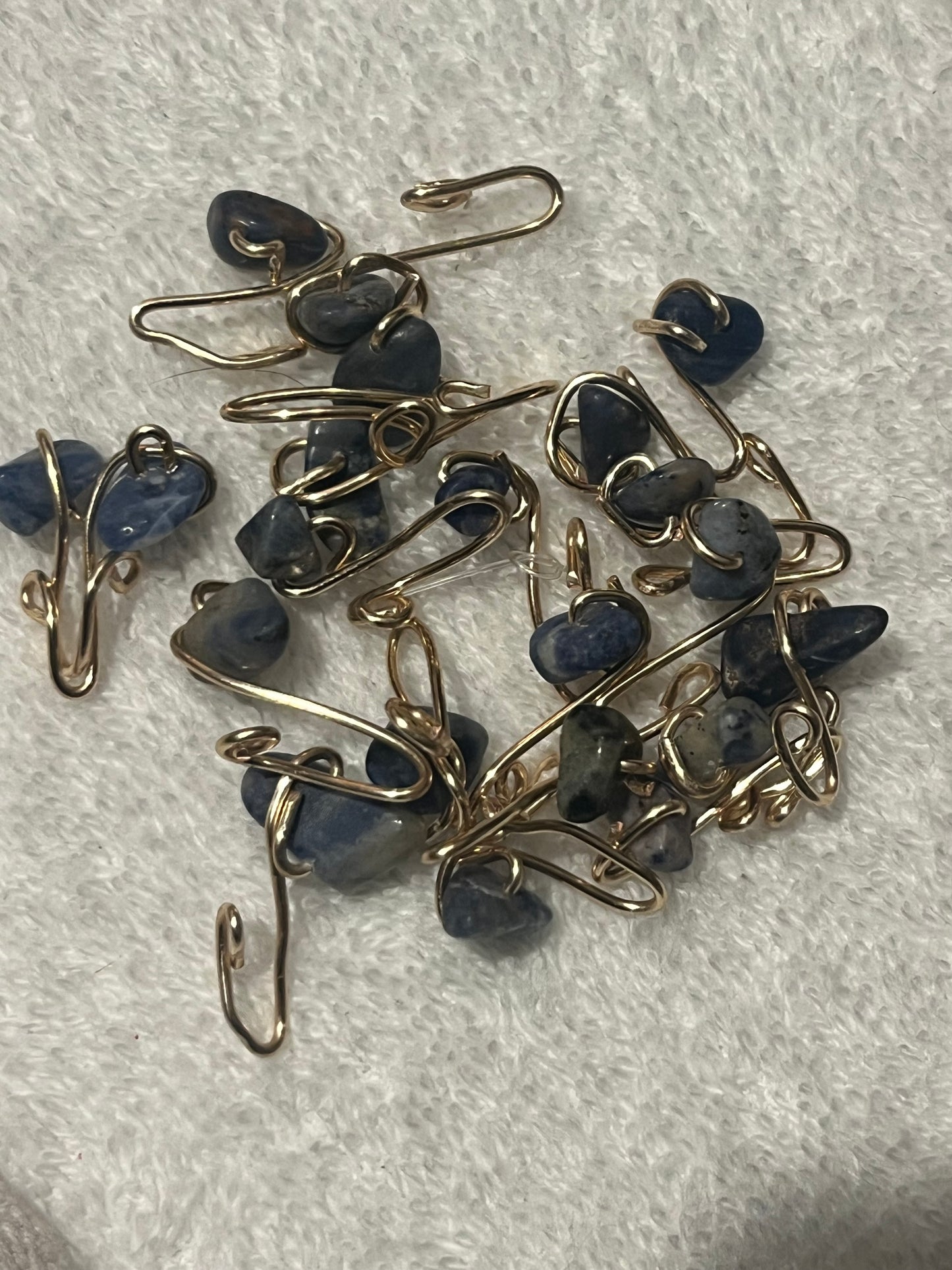 Raw Crystal Nose Clips