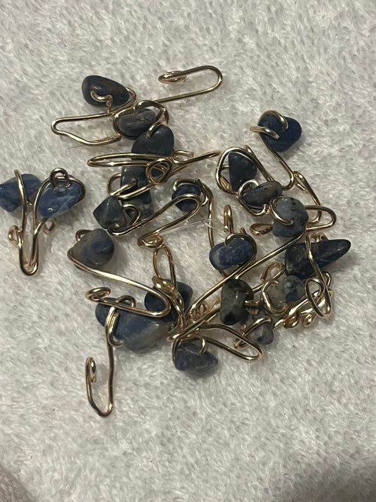 Raw Crystal Nose Clips